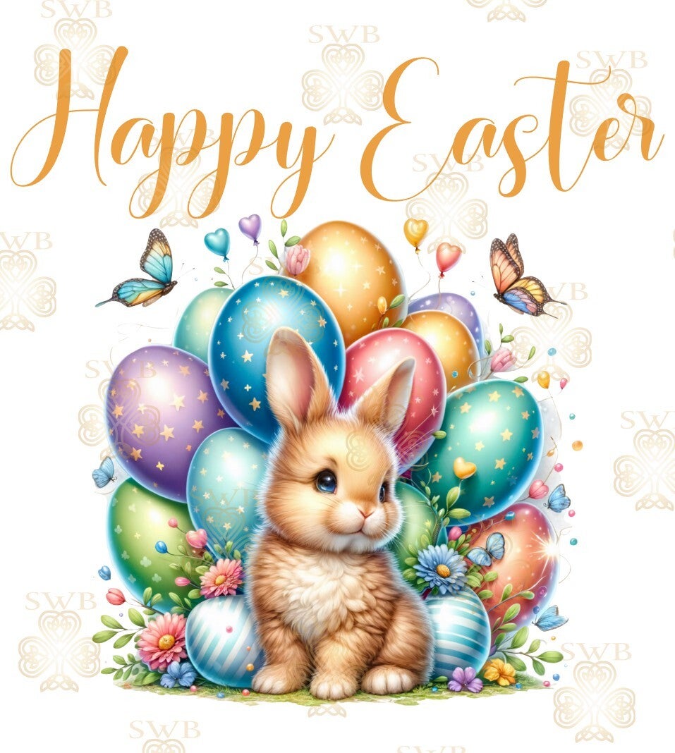 DTF or UVDTF Print -Happy Easter #5