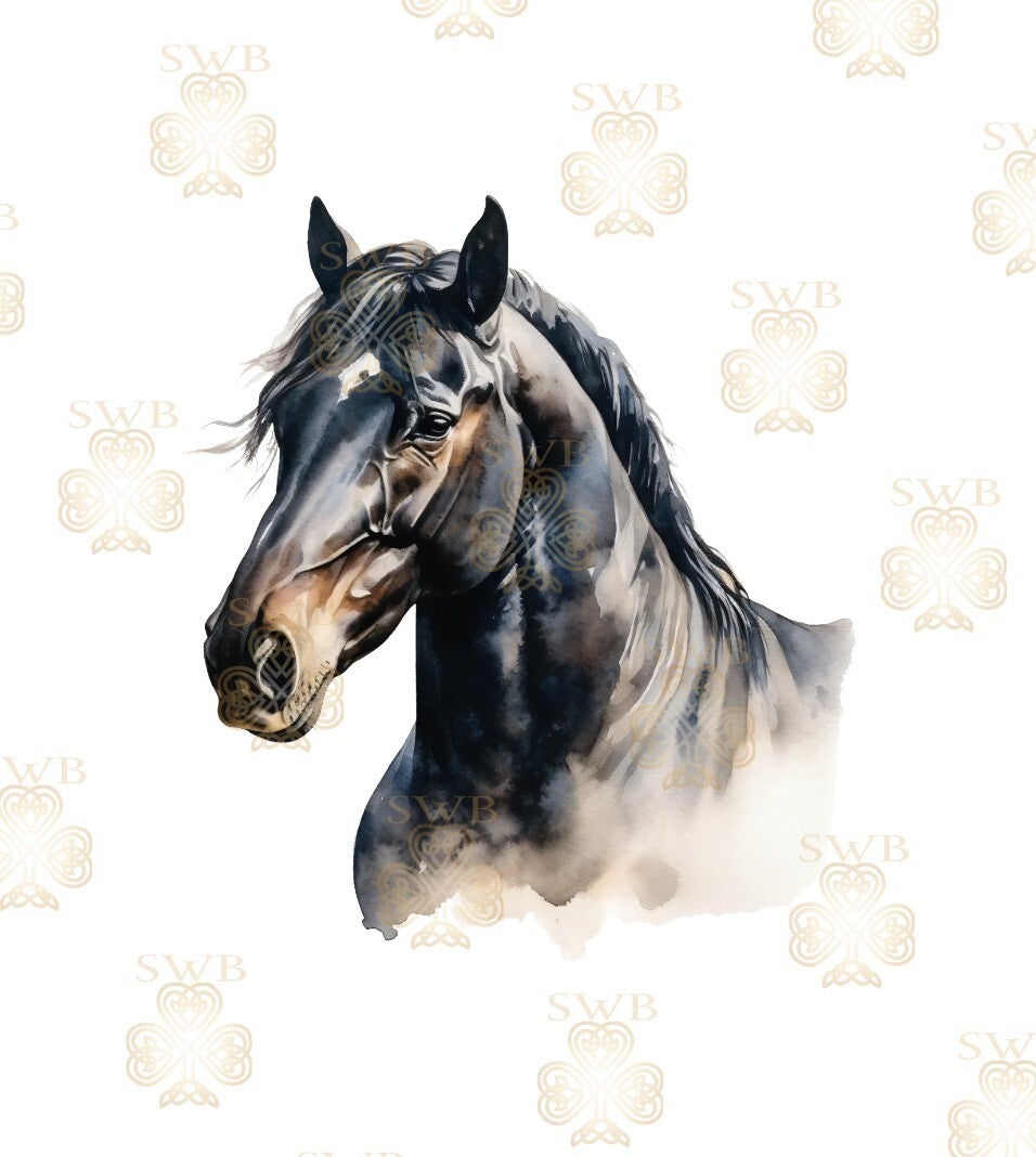 DTF or UVDTF Print -Horse #11