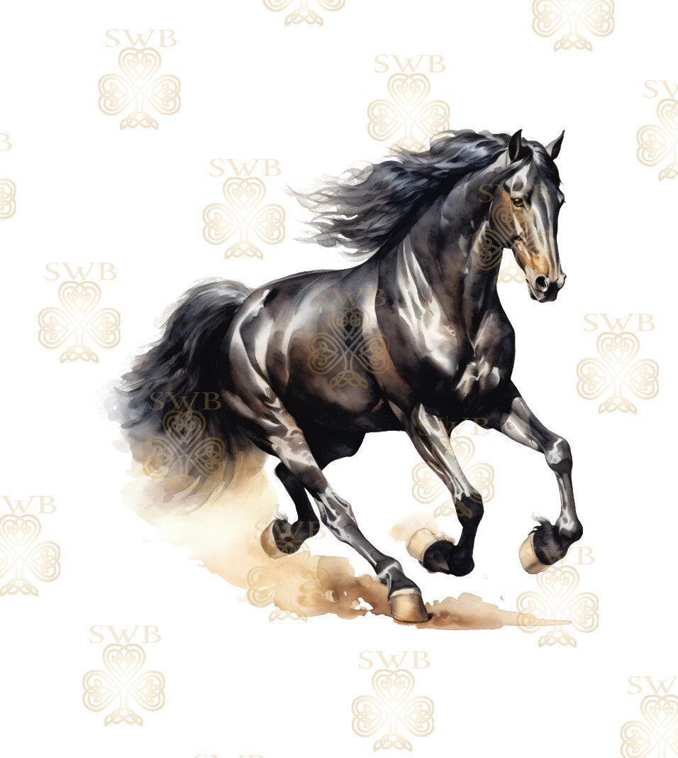 DTF or UVDTF Print -Horse #12