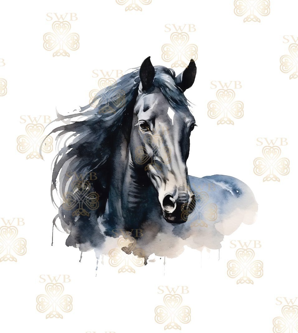 DTF or UVDTF Print -Horse #13