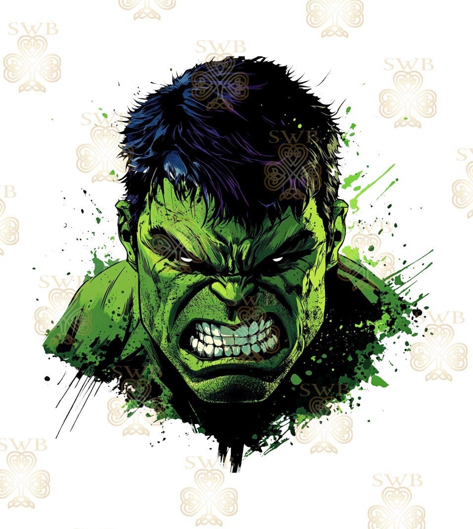 DTF or UVDTF Print - Hulk #1