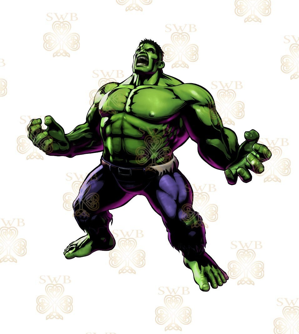 DTF or UVDTF Print -Hulk #2