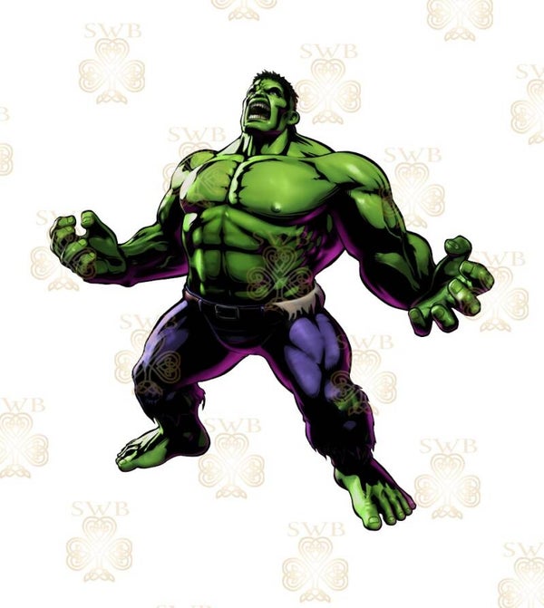 DTF or UVDTF Print -Hulk #2