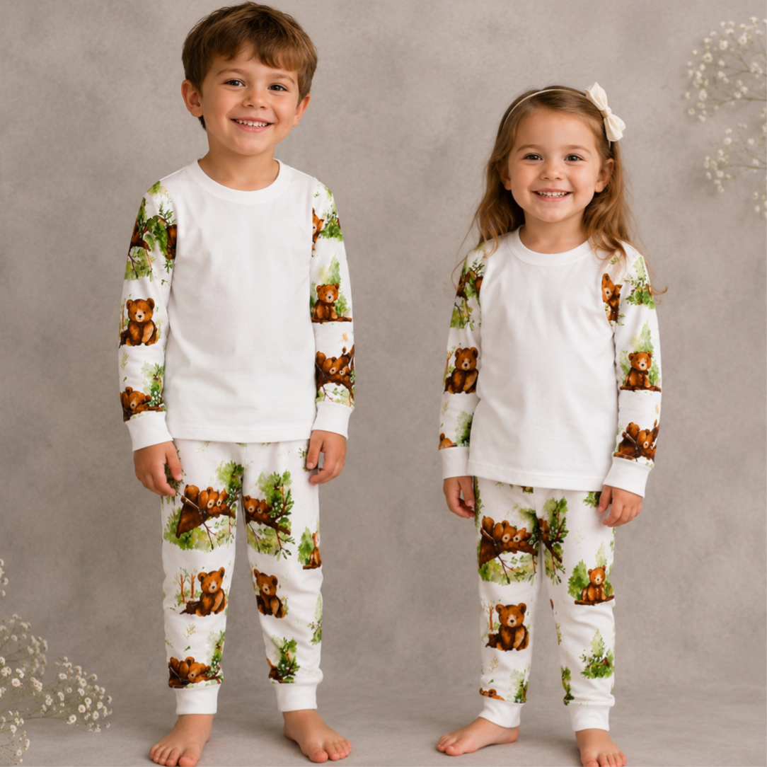 -Kids Baby Bear Pyjamas -LONG