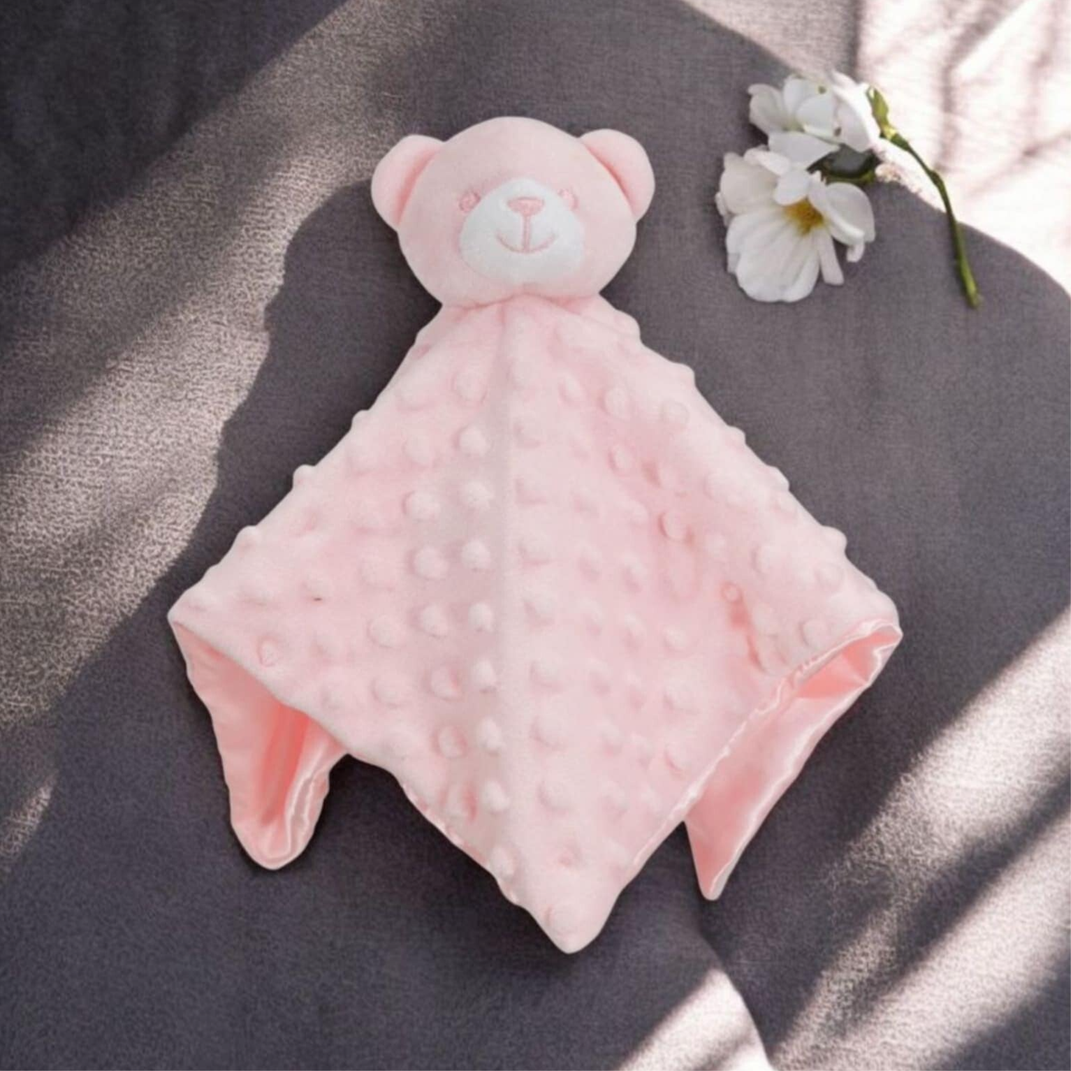 -Dimple Baby Comforter- Pink