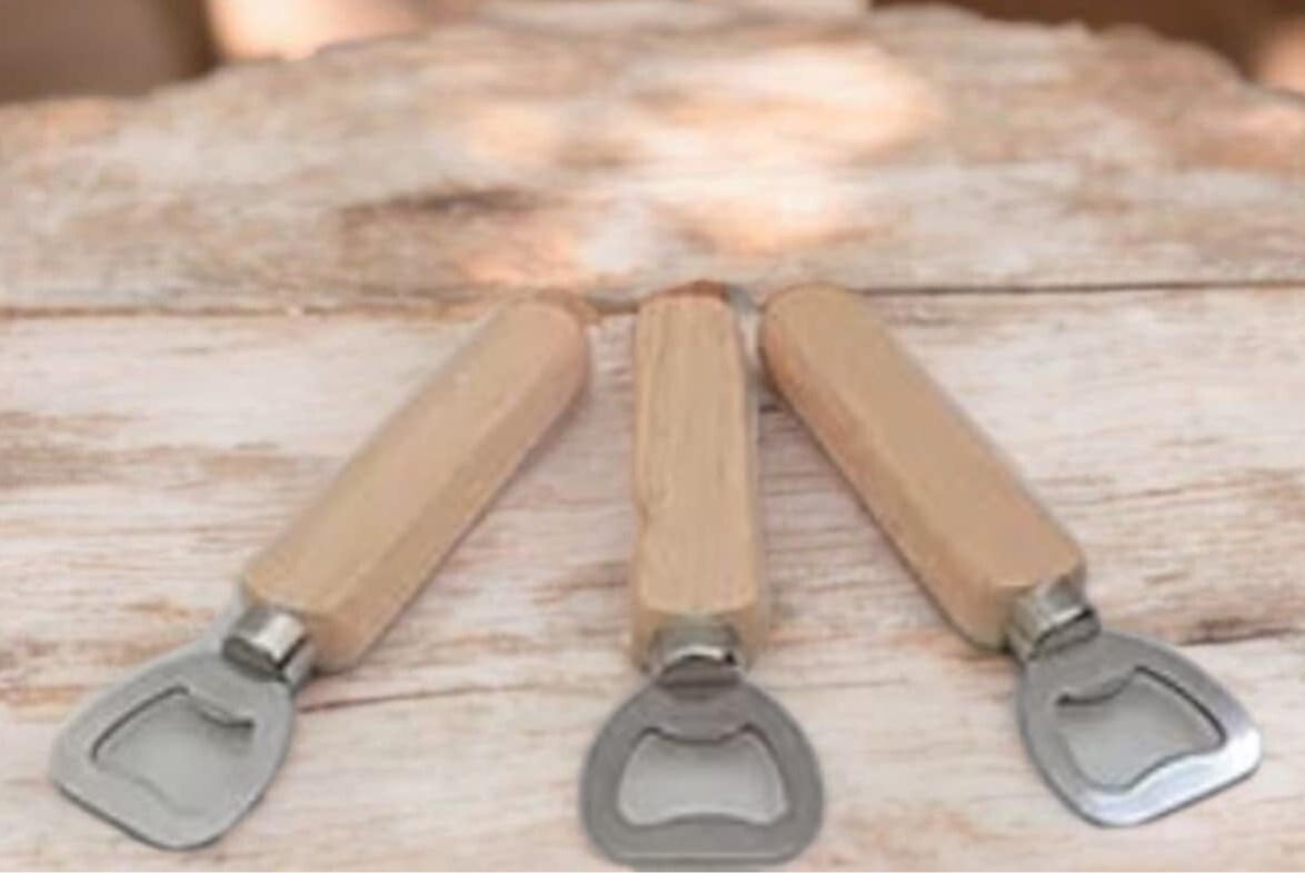 -Wooden Bottle Opener