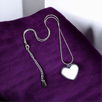 -Heart-shaped Pendant