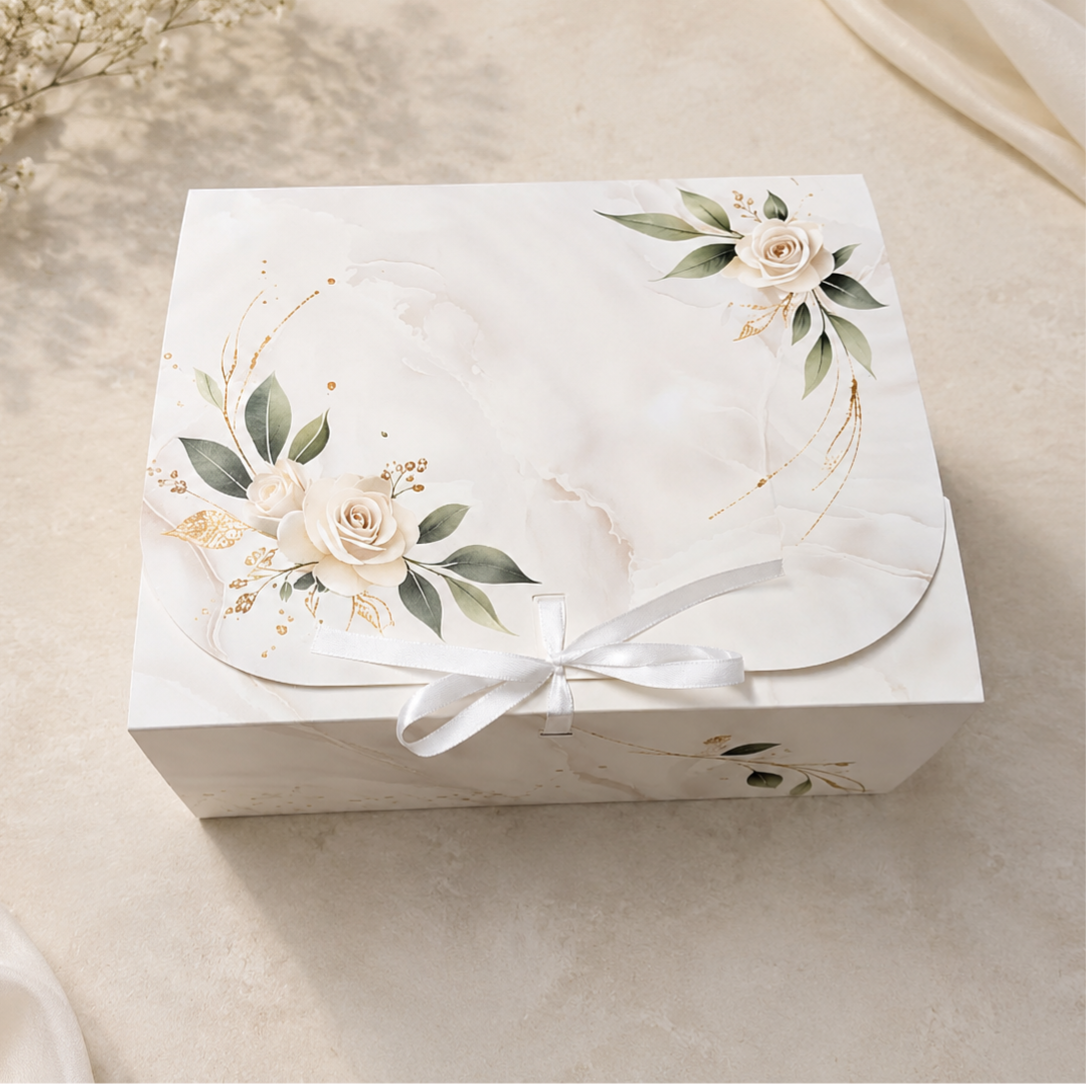 -Special Occasion Gift Box -Floral -31 x 26 x 12 cm