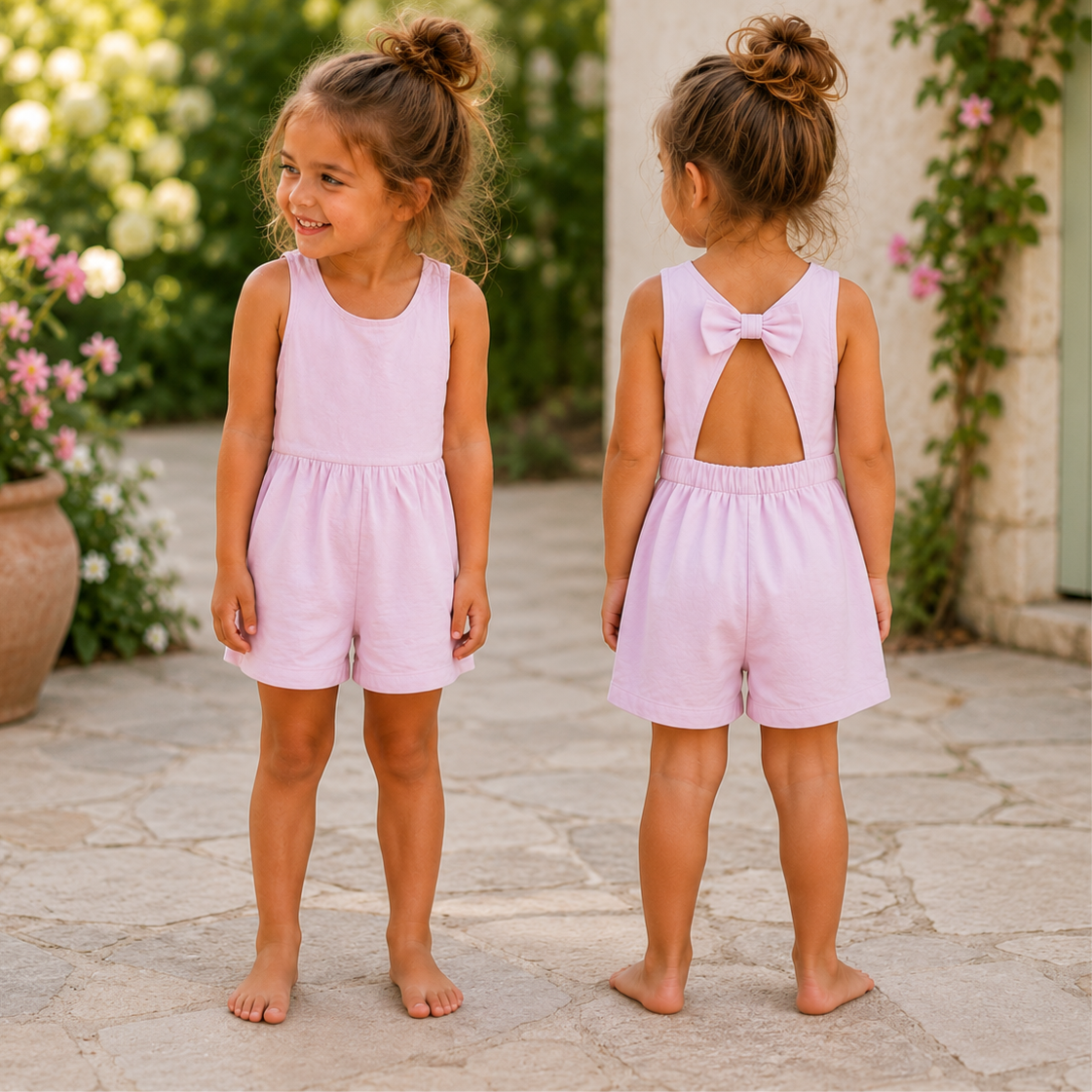-Kids All in One Set- Pink