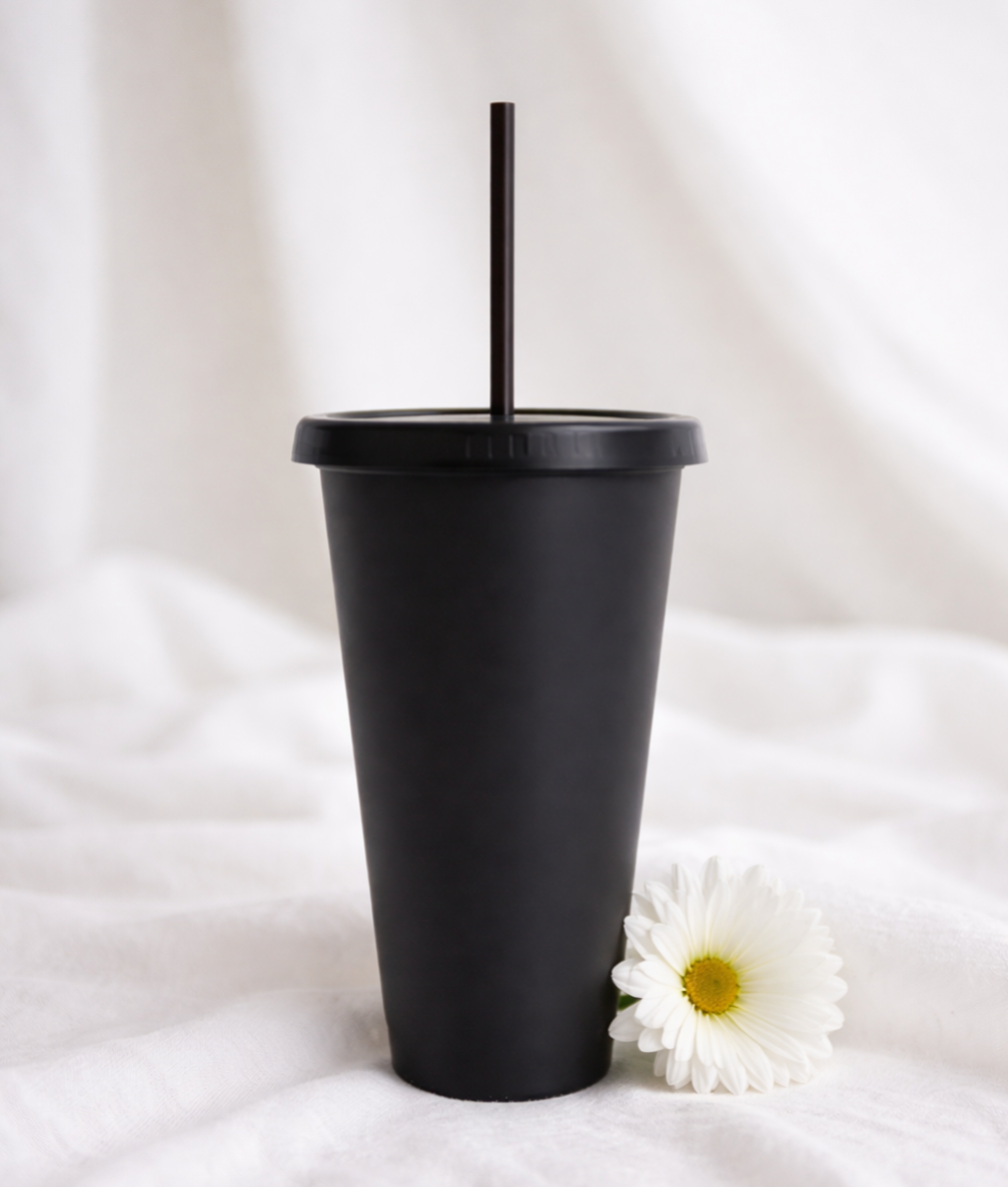 -Cold Cup - Black 24oz