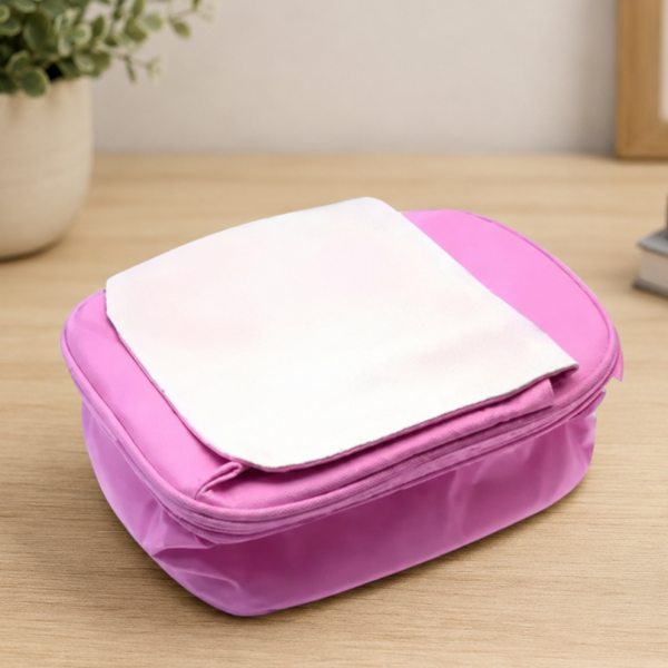 -Sublimation Lunch Bag for Kids -Pink