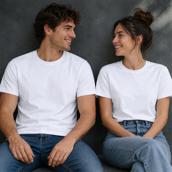 -Adults Sublimation Tshirt- White 200gsm