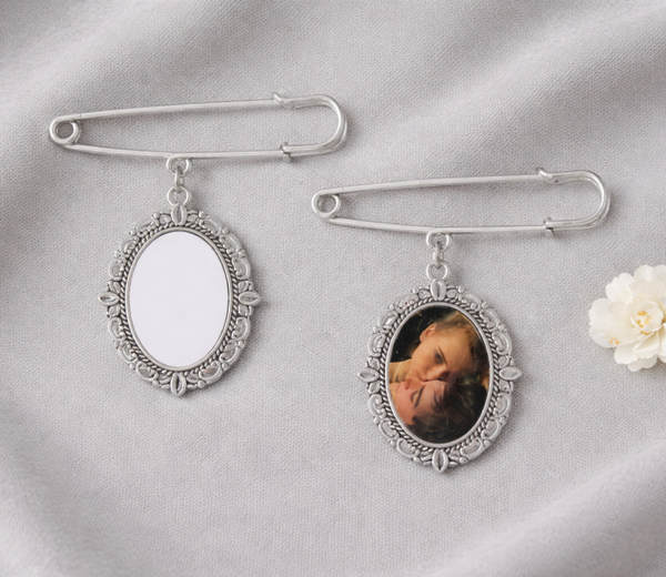 -Sublimation Bouquet/Memorial Pin