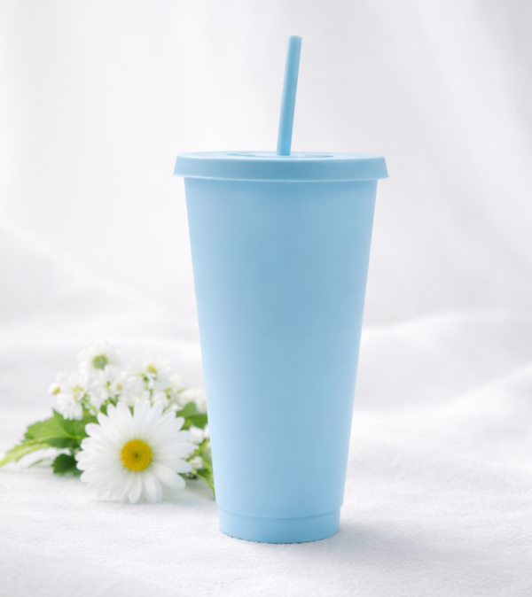 -Cold Cup - Baby Blue 24oz