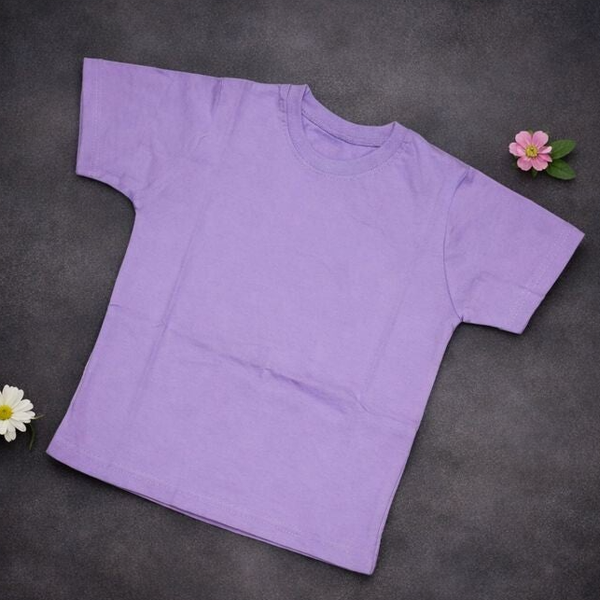 -Kids COTTON Tshirt-Lilac
