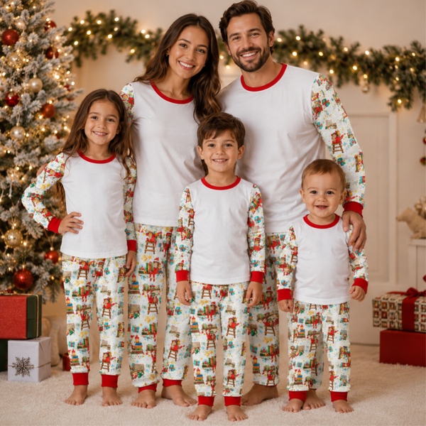 -Elf Christmas Pyjamas -LONG