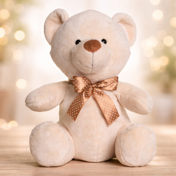 -Velvet Bear -Cream -20cm