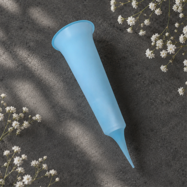 -Graveside Flower Holder - Blue