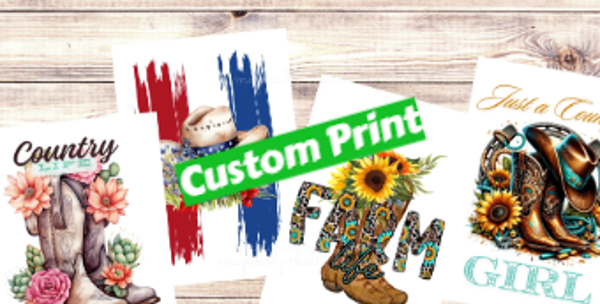 Custom Sublimation Print -A4