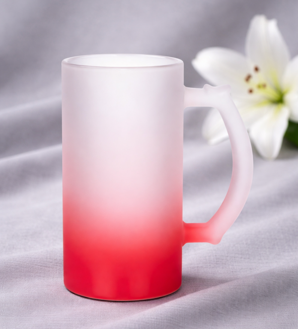 -Frosted Tankard-Red