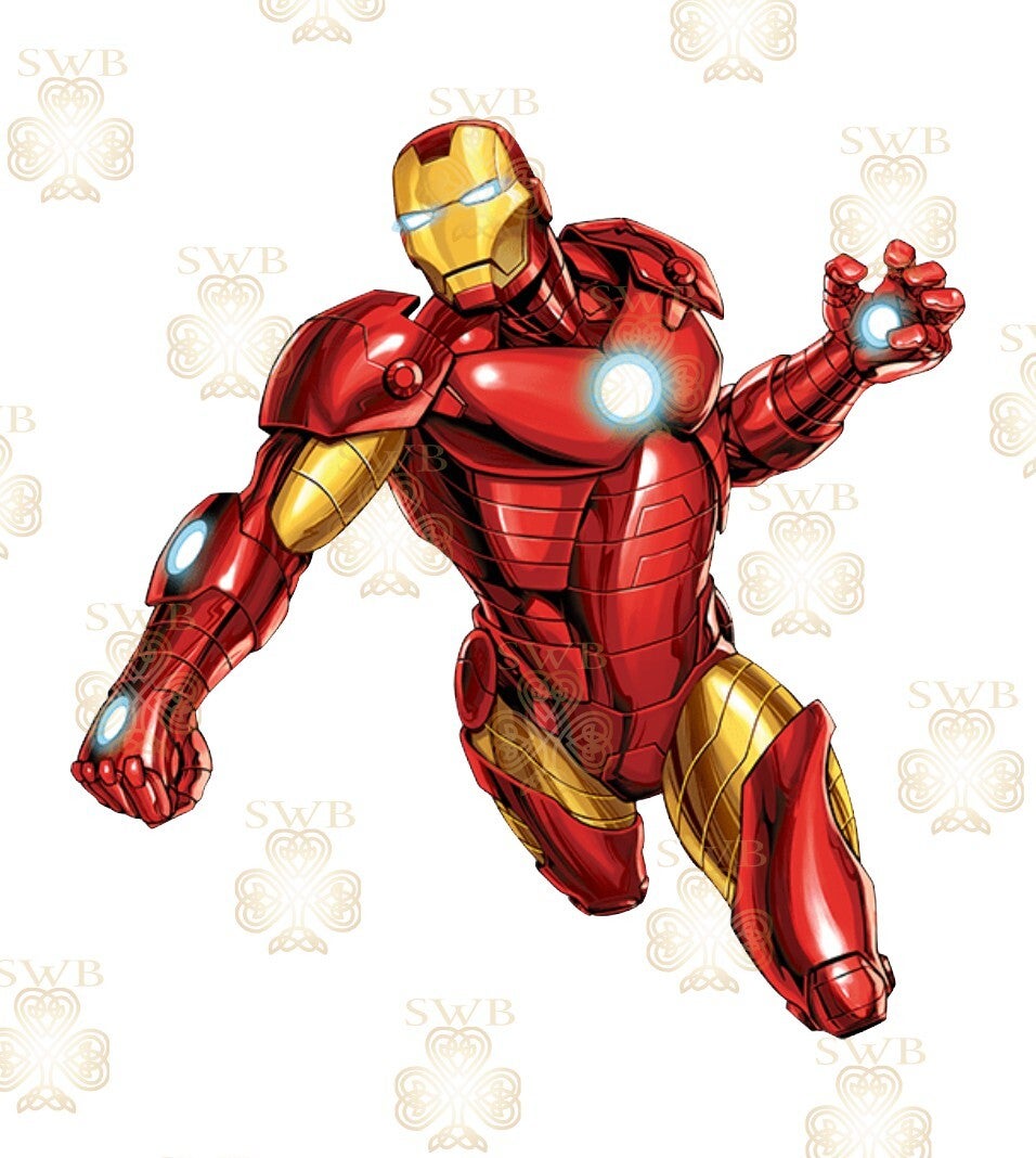 DTF or UVDTF Print - Iron Man #2