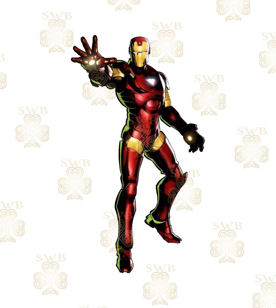DTF or UVDTF Print -Iron Man #4