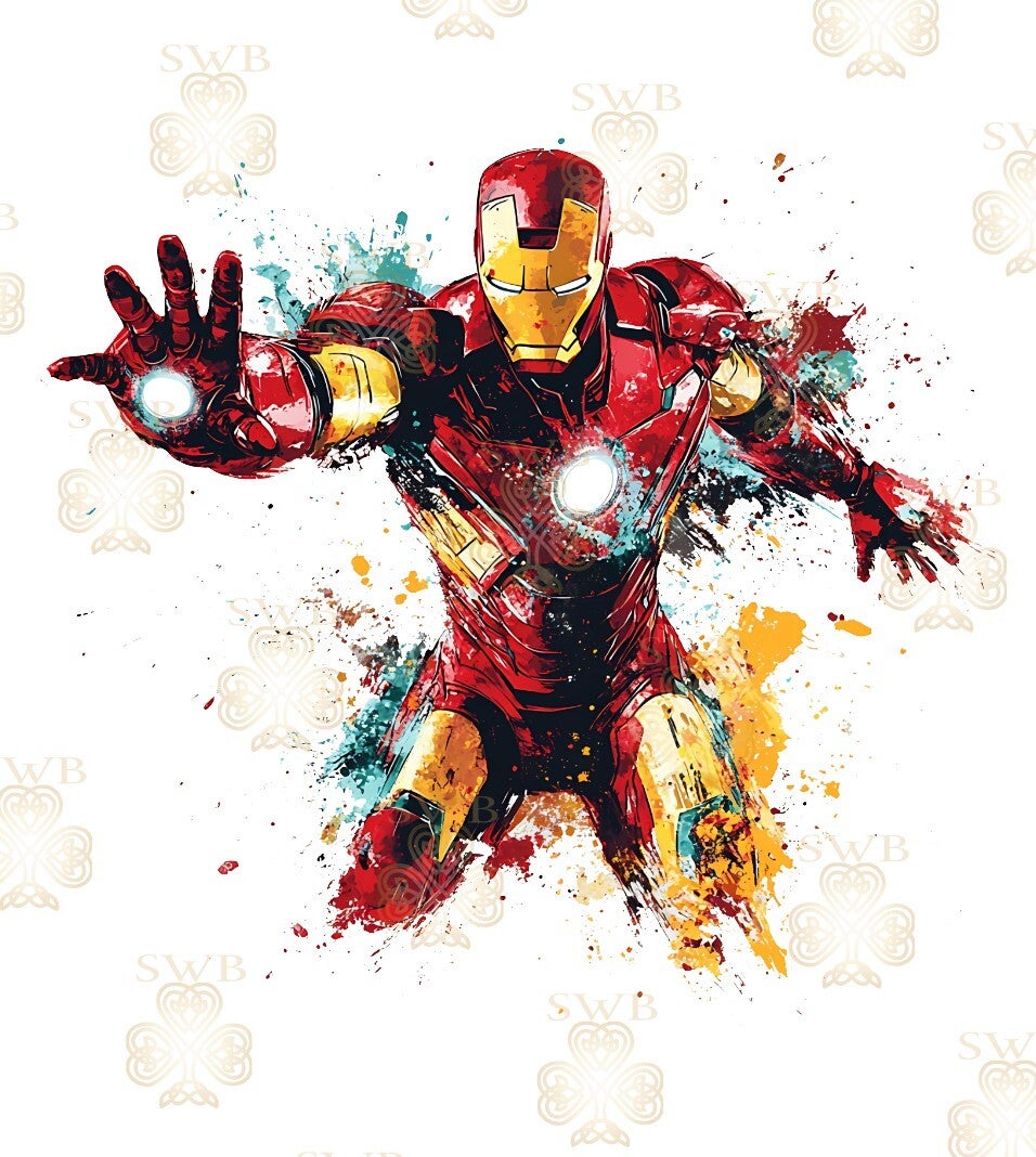 DTF or UVDTF Print -Iron Man #5