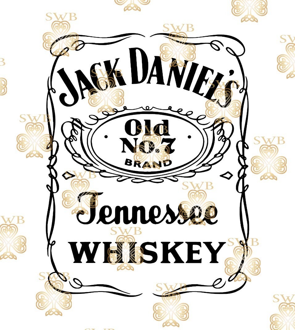 DTF or UVDTF Print -Jack Daniels #1