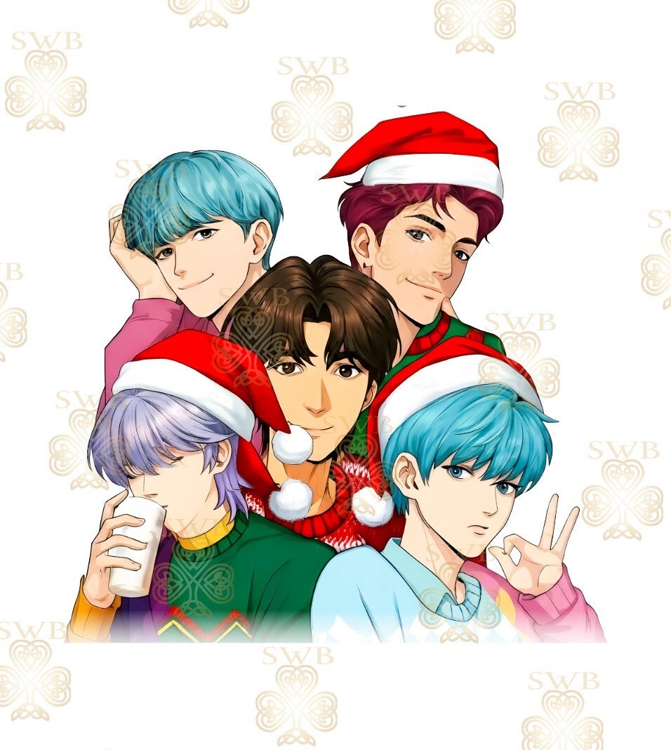 DTF or UVDTF Print -KPOP Christmas #10