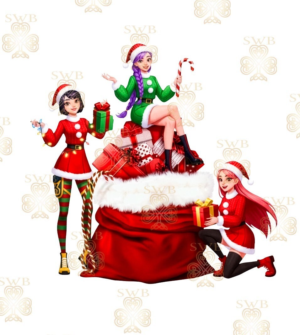 DTF or UVDTF Print -KPOP Christmas #12