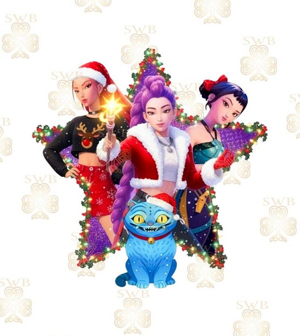 DTF or UVDTF Print -KPOP Christmas #13