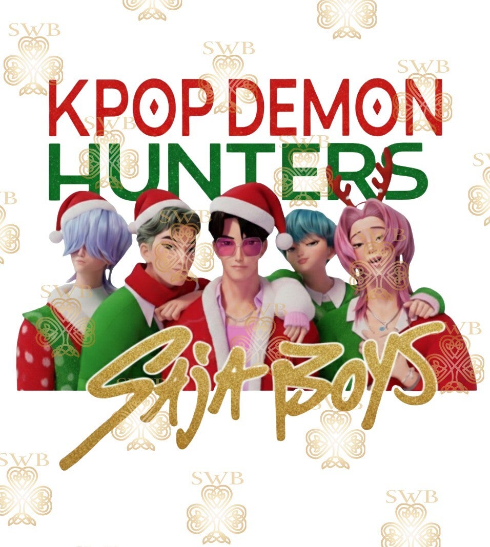 DTF or UVDTF Print -KPOP Christmas #21