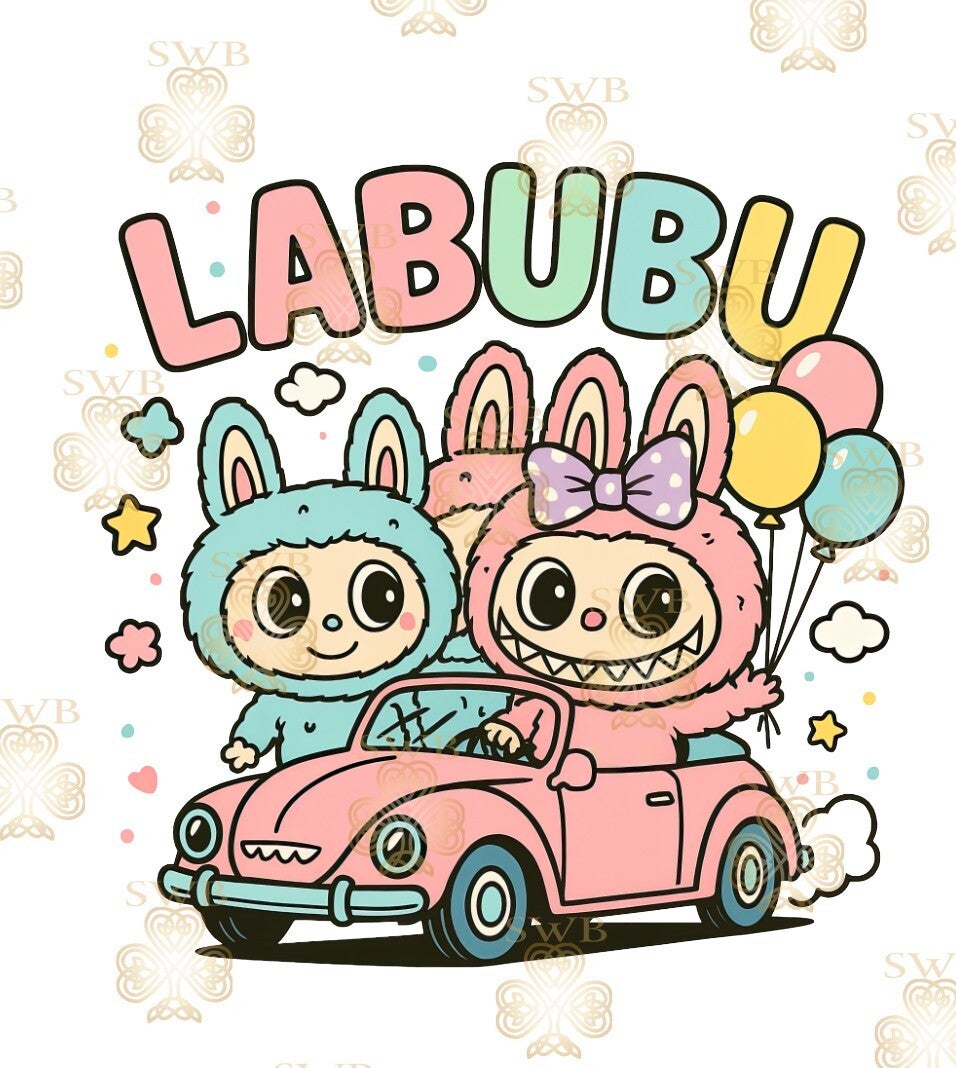 DTF or UVDTF Print -Labubu #1