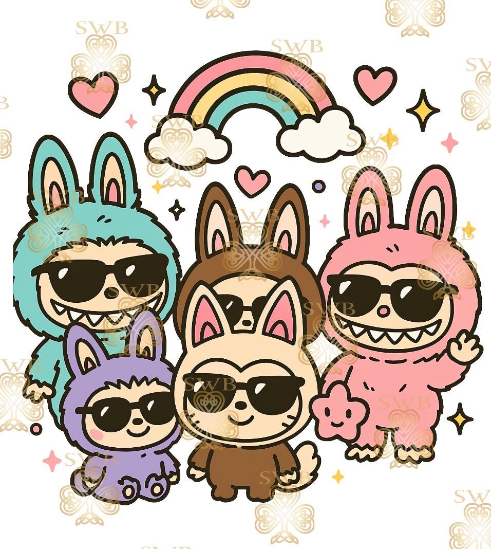 DTF or UVDTF Print -Labubu #18