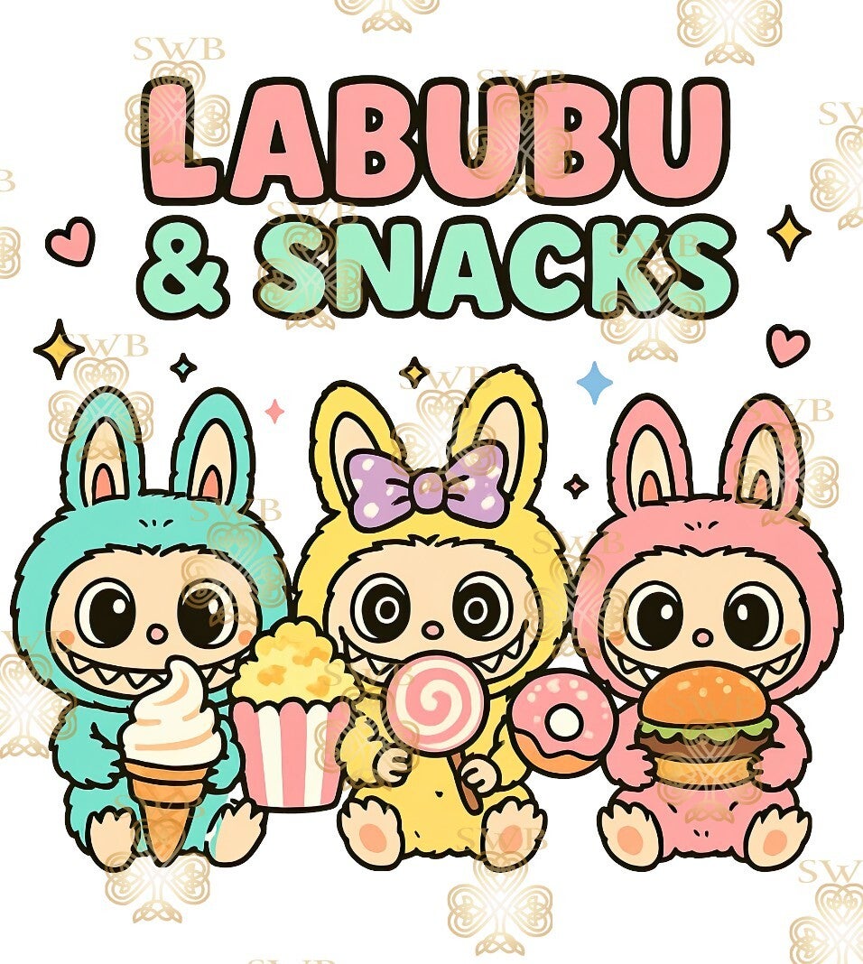 DTF or UVDTF Print -Labubu #21