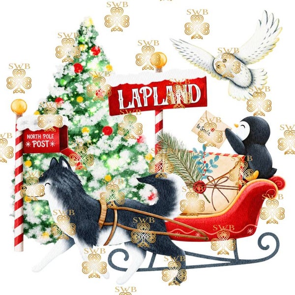 DTF or UVDTF Print -  Lapland #12