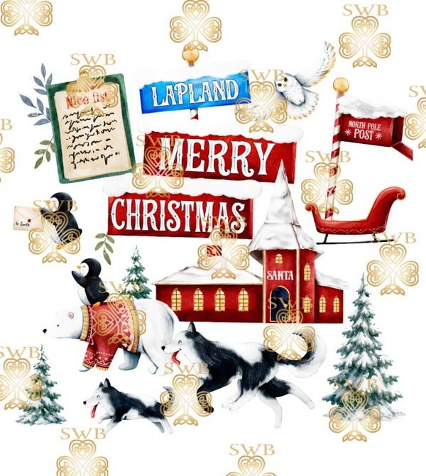 DTF or UVDTF Print -  Lapland #5