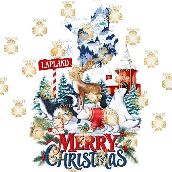 DTF or UVDTF Print -  Lapland #7