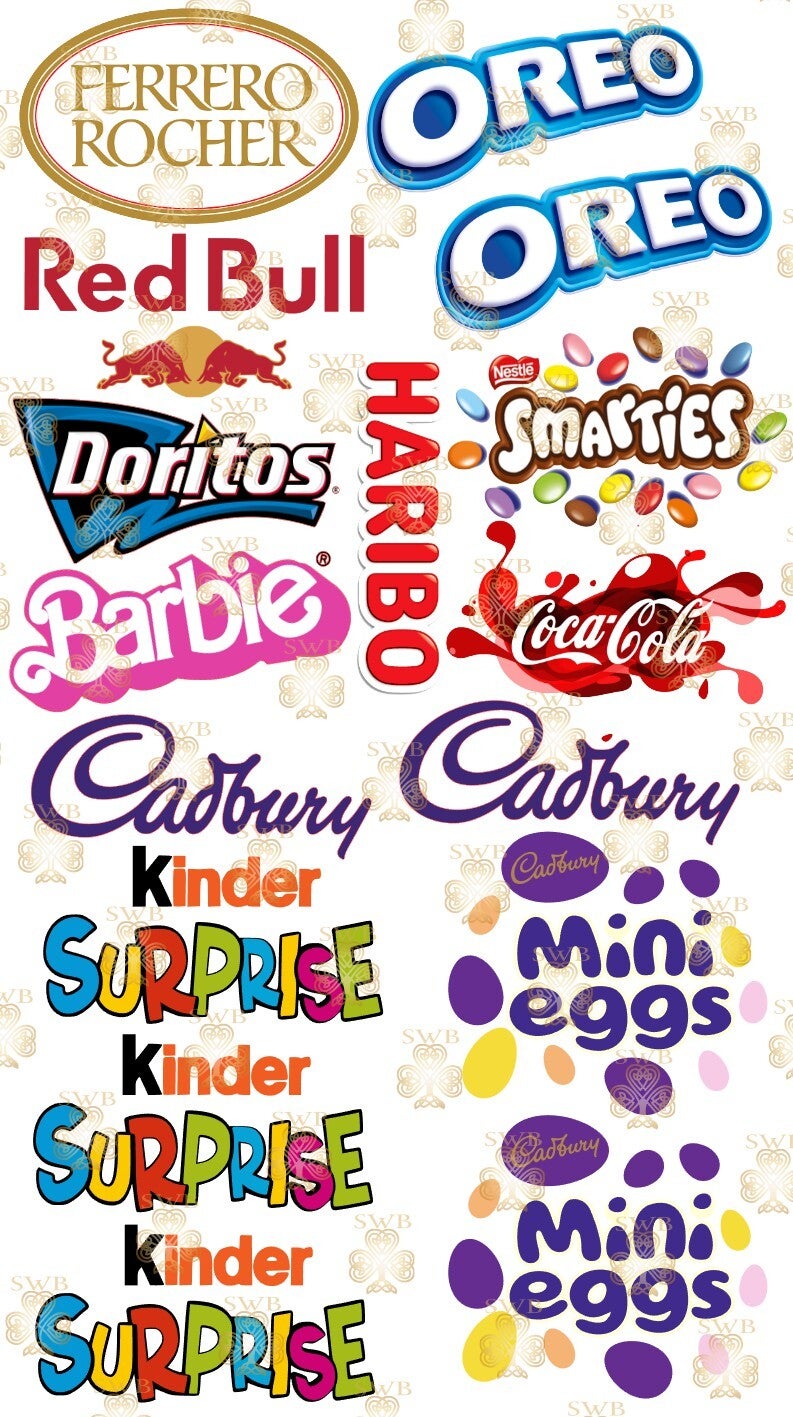 -Logos Gang Sheet -Half Meter