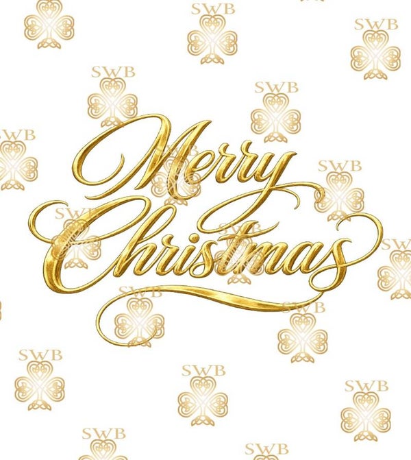 DTF or UVDTF Print -Merry Christmas #8
