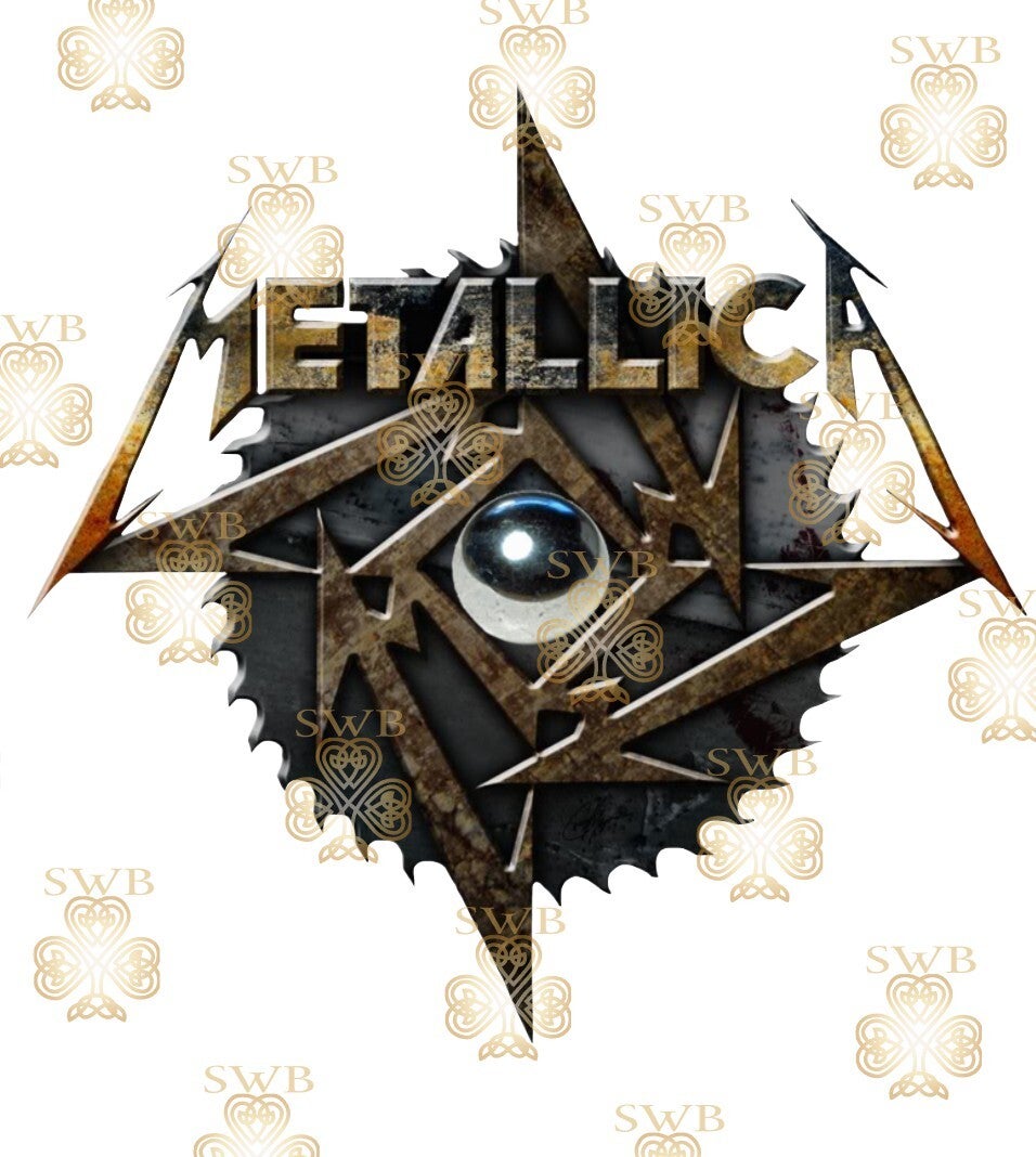 Sublimation, DTF or UVDTF Print -Metallica #1