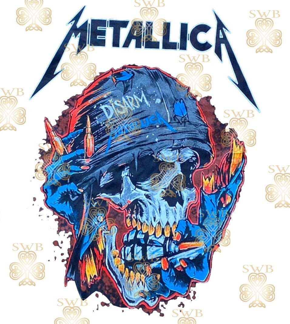 Sublimation, DTF or UVDTF Print -Metallica #2