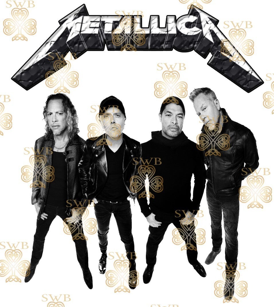 Sublimation, DTF or UVDTF Print -Metallica #4