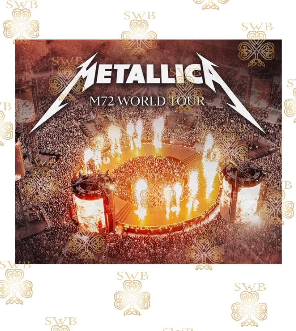 Sublimation, DTF or UVDTF Print -Metallica #7