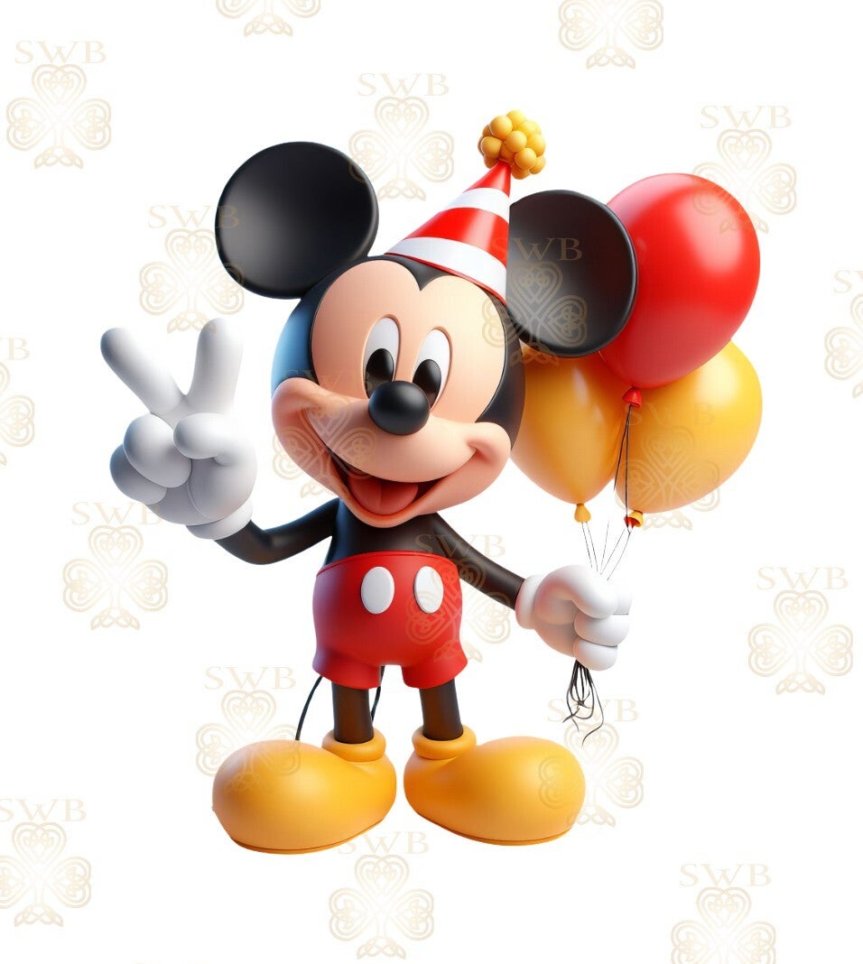 DTF or UVDTF Print - Mickey #3