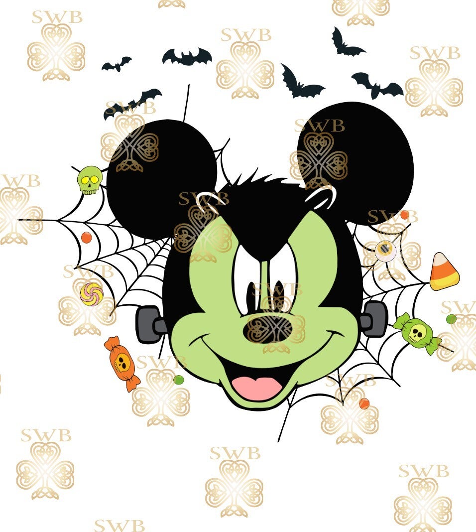 DTF or UVDTF Print -Mickey Halloween #1