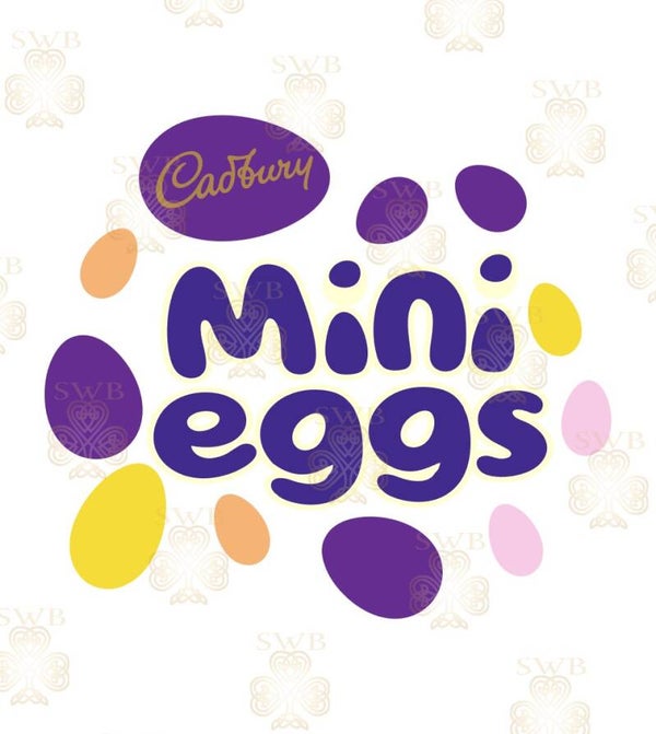 DTF or UVDTF Print - Mini Eggs