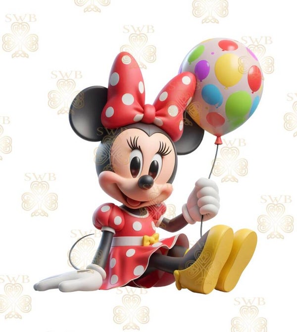 DTF or UVDTF Print -Minnie #5