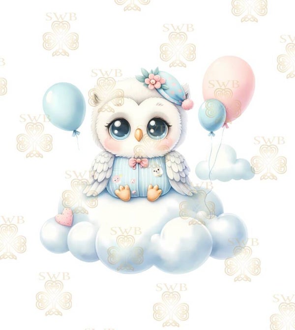 DTF or UVDTF Print -New Baby #9