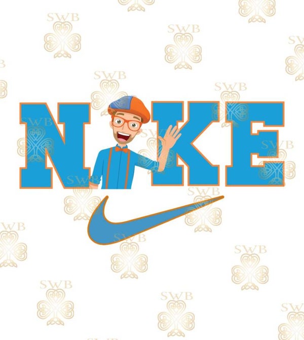 DTF, UVDTF or Sublimation Print- Nike Blippi